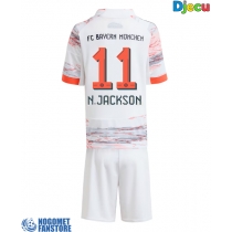 Bayern Munich Nicolas Jackson #11 Gostujuci Dres za djecu 2025-26 Kratak Rukav (+ Kratke hlače)